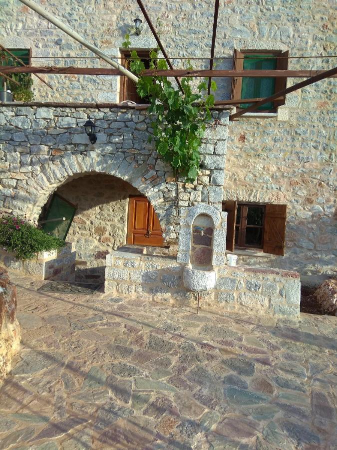 Villa Peace In The Wildest Landscape Of Mani Láyia Exterior foto