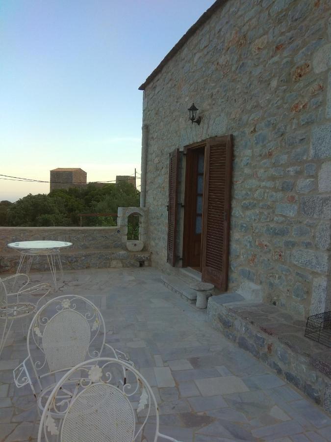 Villa Peace In The Wildest Landscape Of Mani Láyia Exterior foto